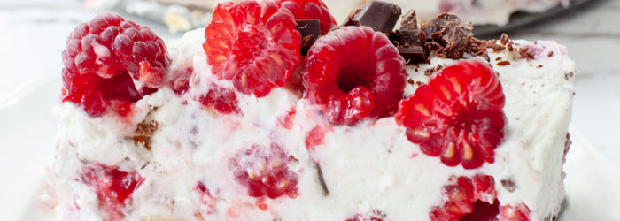 Sernik stracciatella