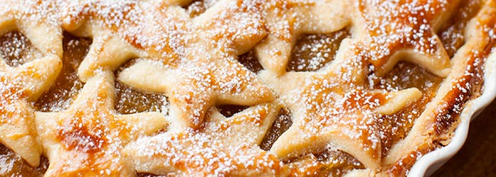 Szarlotka świąteczna