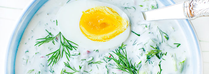 Szybki chłodnik na kefirze