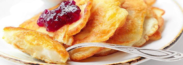 Szybkie racuchy z jabłkami