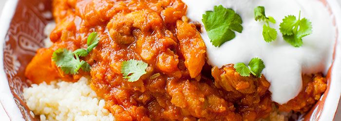 Tagine z kurczaka z soczewicą