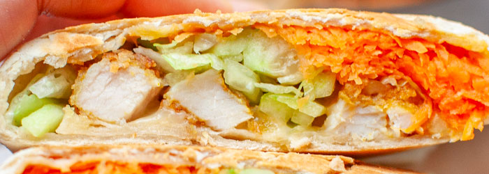 Tortille z kurczakiem curry