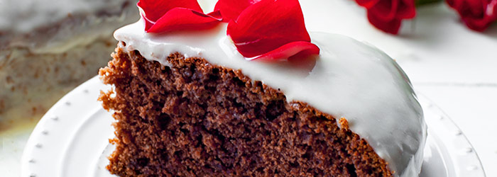 Walentynkowe ciasto czekoladowe