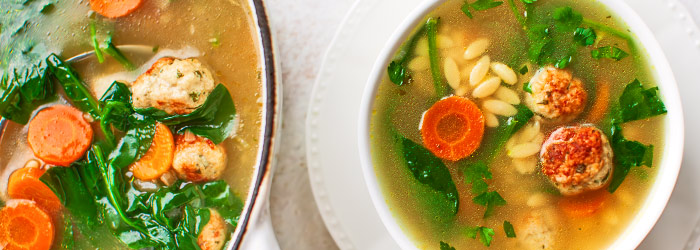 Włoska zupa weselna