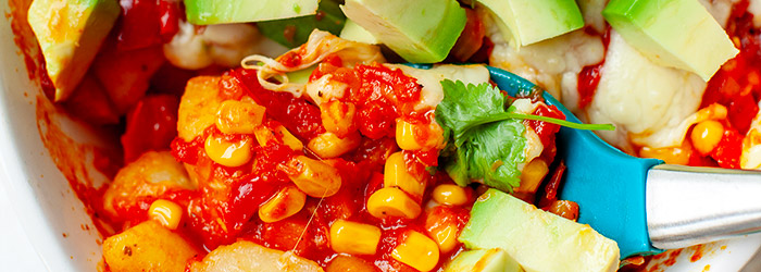 Zapiekanka meksykańska z kopytkami