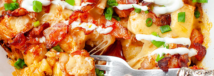 Zapiekanka z kurczakiem i ziemniakami