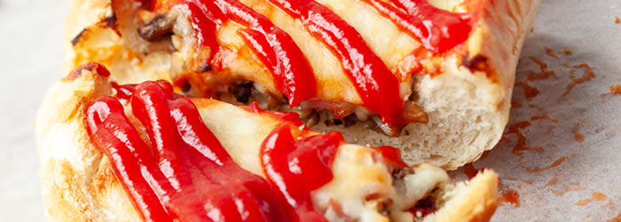 Zapiekanki z pieczarkami i serem