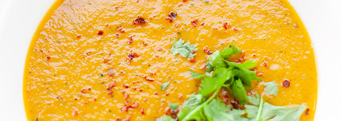 Zupa curry z cukinii