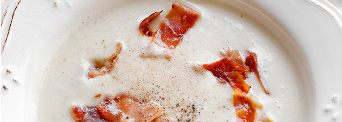 Zupa krem z białych warzyw