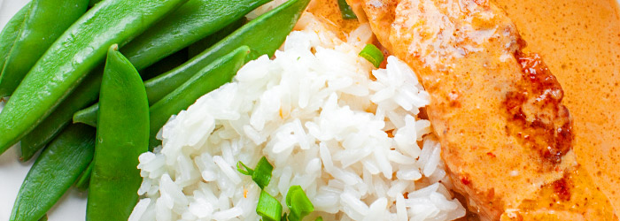 Łosoś w sosie curry - prosty przepis