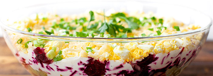 Śledzie pod pierzynką